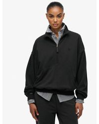 Superdry - & Co Studios Half Zip Sweatshirt - Lyst