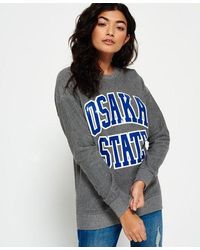 Superdry - Osaka State Crew Neck Sweatshirt - Lyst