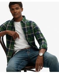 Superdry - & Co Long Sleeve Cotton Lumberjack Shirt - Lyst