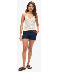Superdry - Slim Fit Chino Hot Shorts - Lyst