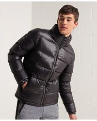 superdry hex mix down jacket