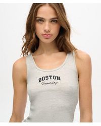 Superdry - & Co Athletic Essential Graphic Vest Top - Lyst