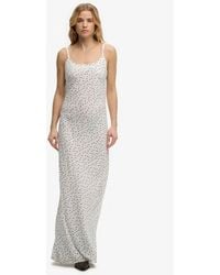 Superdry - & Co Printed Cami Maxi Dress - Lyst