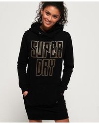superdry embellished sweat dress