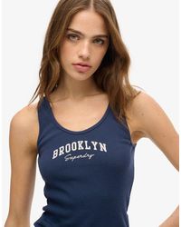 Superdry - Athletic Essentials Graphic Vest Top - Lyst