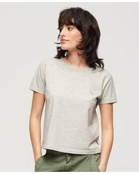 Superdry - Essential Jaren 90 T-shirt Met Logo - Lyst