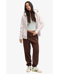 Superdry - & Co Signature Embroidered Cuffed joggers - Lyst