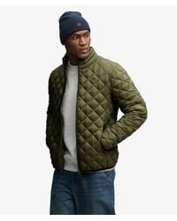 Superdry - & Co Diamond Quilt Fuji Jacket - Lyst