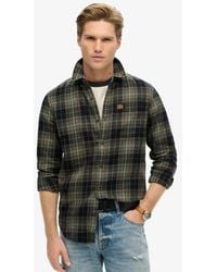 Superdry - Mens Organic Cotton Lumberjack Check Shirt - Lyst