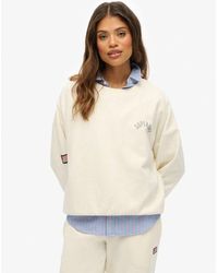 Superdry - & Co Athletic Essentials Printed Crew Sweatshirt - Lyst