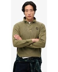 Superdry - & Co Long Sleeved Contrast Stitch Rugby Shirt - Lyst
