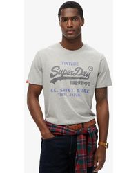 Superdry - & Co Vintage Logo Heritage Relaxed T-shirt - Lyst
