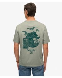 Superdry - Tokyo Narrative Losse T-shirt - Lyst