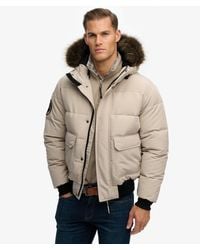 Superdry - Everest Hooded Puffer Bomberjack - Lyst