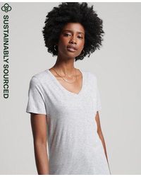 Superdry - Organic Cotton Studios Pocket V-neck T-shirt - Lyst