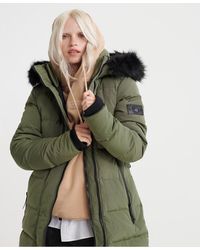 Superdry Chaqueta de plumón Premium Peak - Verde