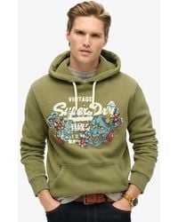 Superdry - & Co Tokyo Vintage Logo Graphic Hoodie - Lyst