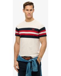 Superdry - & Co Essentials Stripe T-shirt - Lyst