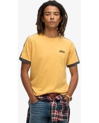Superdry - & Co Essential Logo Retro Striped T-shirt - Lyst