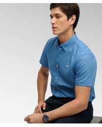 Superdry - Cotton Linen Short Sleeve Shirt - Lyst