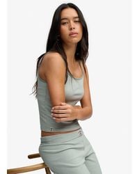Superdry - & Co Athletic Essentials Stripe Cami - Lyst