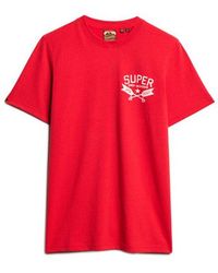 Superdry - Classic Graphic Print Cotton Outdoor T-shirt - Lyst