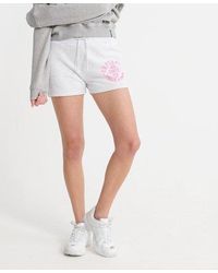Superdry - Track & Field Shorts Ice Marl - Lyst