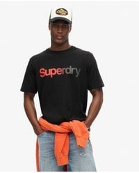 Superdry - Core Logo Fade Loose T-shirt - Lyst