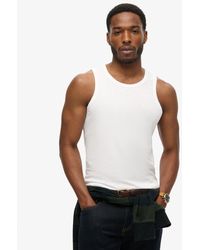 Superdry - & Co Essential Logo Vest Top - Lyst