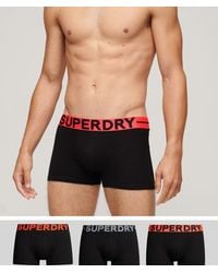 Superdry - & Co Organic Cotton Trunk Triple Pack - Lyst