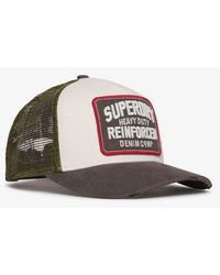Superdry - Femme Casquette Camionneur En Maille Filet Taille: 1Taille - Lyst