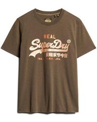 Superdry - & Co Embellished Vl Graphic T Shirt - Lyst