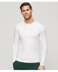 Superdry - & Co Long Sleeve Jersey Grandad Top - Lyst