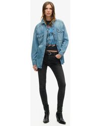 Superdry - & Co Motley Crue X & Co Cap Sleeve T-shirt - Lyst