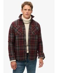 Superdry - The Merchant Store - Quilted Overshirt - Lyst