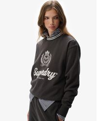 Superdry - & Co Country Club Loose Crew Sweatshirt - Lyst