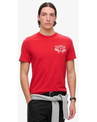 Superdry - Classic Graphic Print Cotton Outdoor T-shirt - Lyst