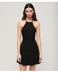 Superdry - Mini Jersey Fit-and-flare Dress - Lyst