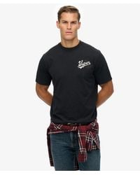 Superdry - & Co Tap Room Oversized T-shirt - Lyst