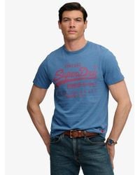 Superdry - & Co Vintage Logo Classic T-shirt - Lyst