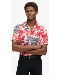 Superdry - Kimono Print Hawaiian Resort Relaxed Fit Shirt - Lyst