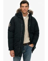 Superdry - & Co Everest Faux Fur Parka Jacket - Lyst