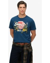 Superdry - & Co Vintage Logo Tokyo Relaxed T-shirt - Lyst