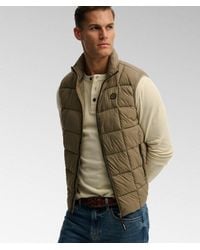 Superdry - & Co Box Quilt Fuji Lite Gilet - Lyst