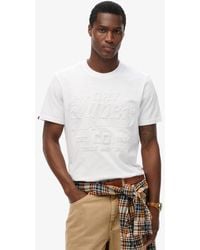 Superdry - & Co Workwear Embossed Relaxed T-shirt - Lyst