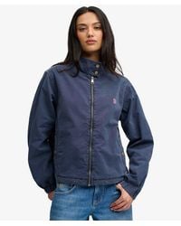 Superdry - & Co Cotton Harrington Jacket - Lyst
