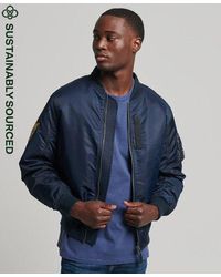 Superdry - Ma1 Bomber Jacket Nordic Chrome - Lyst