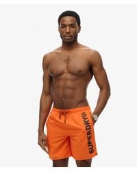 Superdry - Sport Graphic 17-inch Swim Shorts - Lyst