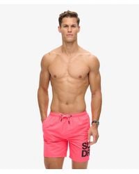 Superdry - & Co Sportswear Logo 17-inch Recycled Swim Shorts - Lyst
