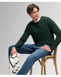 Superdry - Cotton Linen Long Sleeve Pocket Top - Lyst